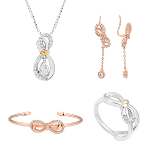 Bộ trang sức Bạc đính đá PNJSilver 00031-00020